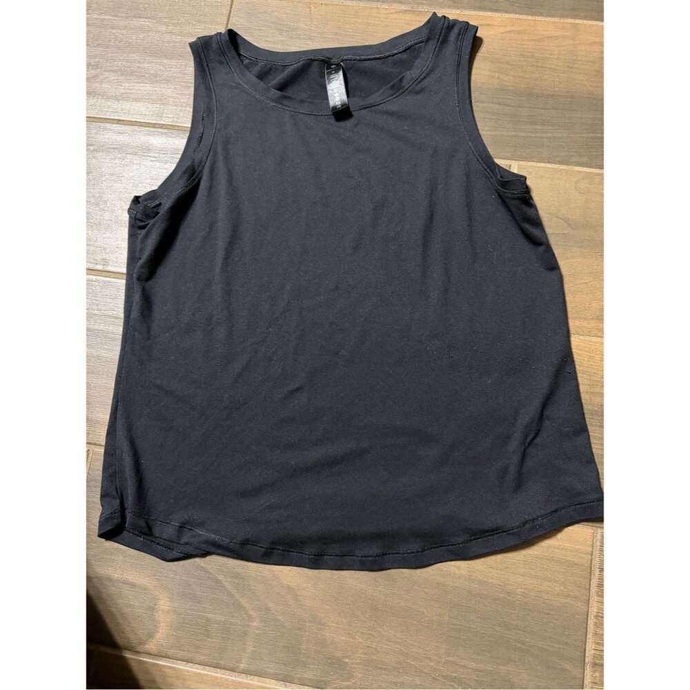 Yogalicious Black Sleeveless Tank Top